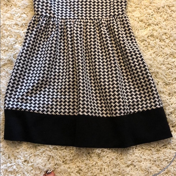 Black And White Checkered Dress - Picture 3 of 6